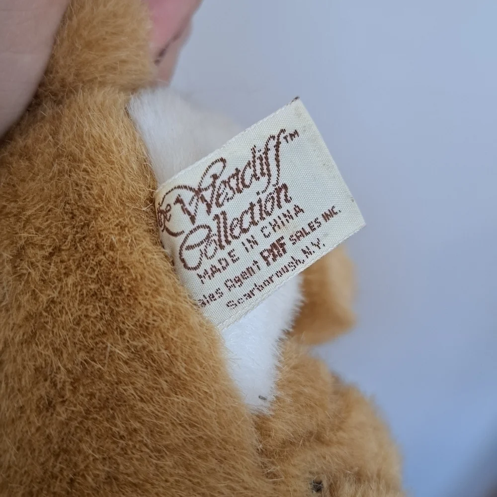 Vintage Westcliff Collection Of Wildlife Plush Stuffed Animal Lion Plush